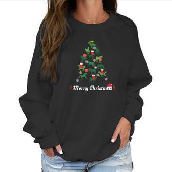 Christmas Horse Lover Foal Colt Filly Gelding Tree Women Sweatshirt | Favorety DE