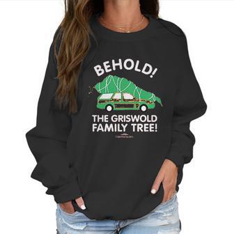 Christmas Vacation Behold The Tree Women Sweatshirt | Favorety UK