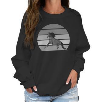 Classic Fine Horse Logo Women Sweatshirt | Favorety CA