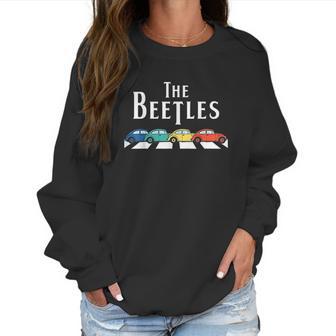 Classic Vintage Buggy Car The Beetles Old Bugs Lover Women Sweatshirt | Favorety CA