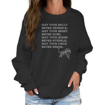 The Cowboy Prayer Horse Stallion Tee Women Sweatshirt | Favorety DE