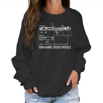 Cruise Missile Blueprint Gift Women Sweatshirt | Favorety UK