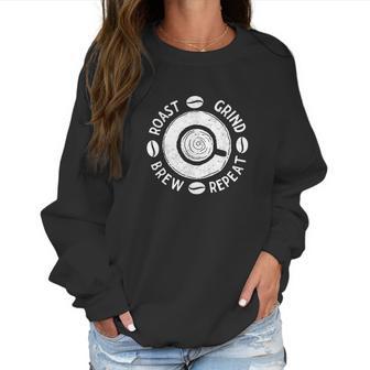 Cup Of Coffee Lovers Roasters Barista Women Sweatshirt | Favorety CA