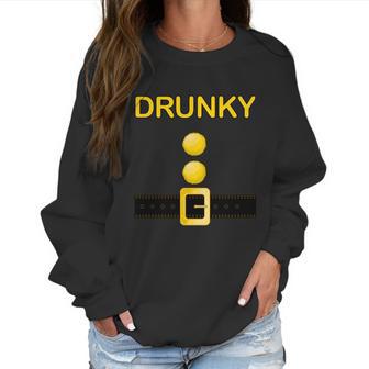 Cute Halloween Funny Halloween Day Drunky Dwarf Costume Women Sweatshirt | Favorety AU