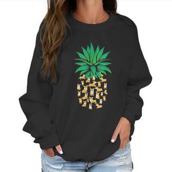 Cute Pembroke Welsh Corgi Dogs Pineapple Men Women Women Sweatshirt | Favorety CA