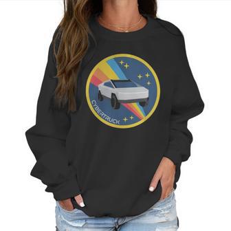 Cybertruck Mission Patch Women Sweatshirt | Favorety DE