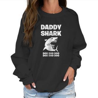 Daddy Shark Cute Best Christmas Gifts For Dad Women Sweatshirt | Favorety CA