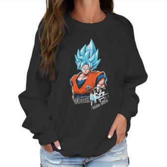 Dbz Super Saiyan God Women Sweatshirt | Favorety DE