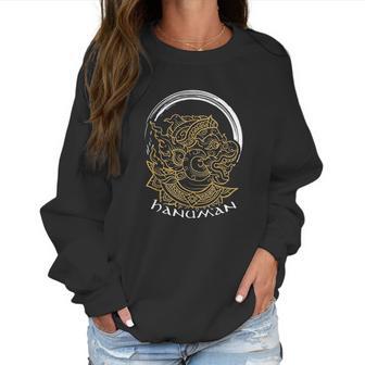 Gifts For Diwali Festival Gods Lord Hanuman Women Sweatshirt | Favorety DE