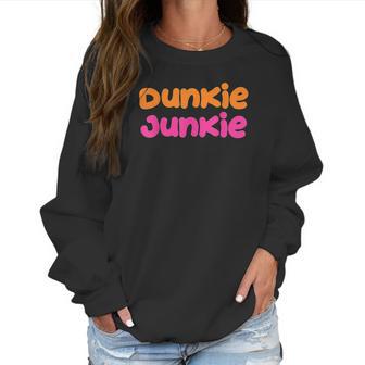 Dunkie Junkie Coffee Love Women Sweatshirt | Favorety