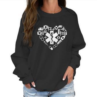 Emergency Medical Technician Emt Ems Nurse Gift Women Sweatshirt | Favorety DE