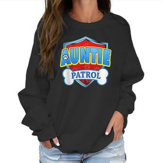 Funny Auntie Patrol Dogs Women Sweatshirt | Favorety UK