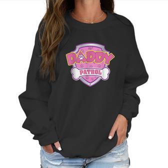 Funny Daddy Patrol Dog Mom Dad For Men Women Women Sweatshirt | Favorety UK