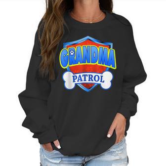 Funny Grandma Patrol - Dog Mom Dad Women Sweatshirt | Favorety AU