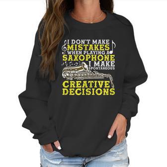 Funny Tenor Saxophone Gift Men Women Boys Girls Sax Players Women Sweatshirt | Favorety UK