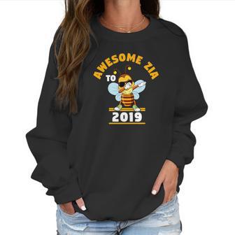 Future Zia Dabbing Bee Aunt To Be 2019 Women Sweatshirt | Favorety