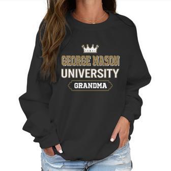 George Mason University Grandma Great Gift For Grandparents Women Sweatshirt | Favorety DE