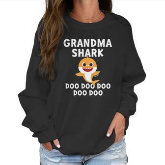 Grandma Shark Baby Shark Doo Doo Doo Women Sweatshirt | Favorety UK