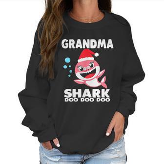 Grandma Shark Christmas For Matching Family Women Sweatshirt | Favorety CA