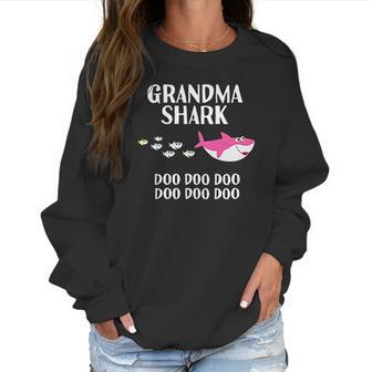 Grandma Shark Doo Doo Grandma Mothers Day Women Sweatshirt | Favorety UK