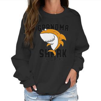 Grandma Shark For Mom Grandmother Halloween Christmas Women Sweatshirt | Favorety CA