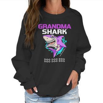 Grandma Shark Mothers Day Gift From Husband Son Women Sweatshirt | Favorety DE