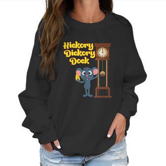 Hickory Dickory Dock Nursery Rhyme Women Sweatshirt | Favorety UK