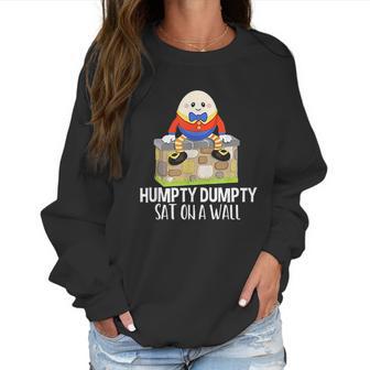 Humpty Dumpty Kids Nursery Rhyme Women Sweatshirt | Favorety UK