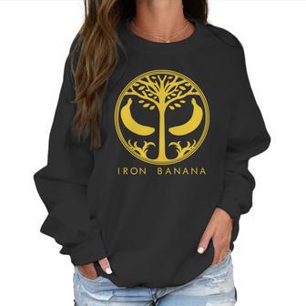 Iron Banana Destiny Iron Banner Banana Lord Saladin Crucible Video Game Women Sweatshirt | Favorety UK