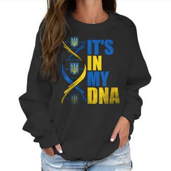 Its In My Dna Ukrainian Support Ukraine Stand With Ukraine Men Women T-Shirt Graphic Print Casual Unisex Tee Women Sweatshirt | Favorety AU