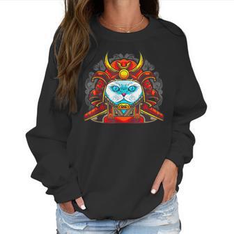 Japanese Persian Samurai Cat I Yoroi For Cat Lovers Cat Mom Women Sweatshirt | Favorety UK