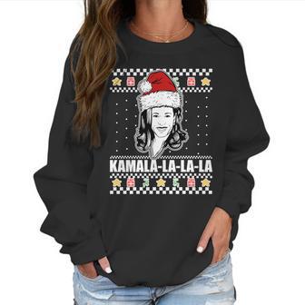 Kamala La La La Ugly Christmas Sweater Women Sweatshirt | Favorety AU