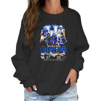 Kentucky 2019 Belk Bowl Champions Kentucky Vs Virginia Tech Shirt Women Sweatshirt | Favorety AU