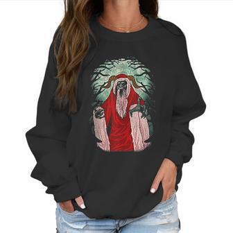 Krampus Vintage Germanic Christmas Krampus Women Sweatshirt | Favorety DE