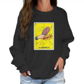 La Chancla Mexico Flip Flop Latino Mom Chancla Survivor Women Sweatshirt | Favorety CA