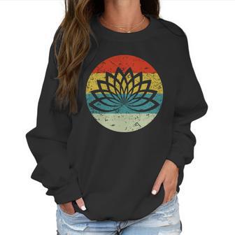 Lotus Flower Yoga Logo Women Sweatshirt | Favorety AU