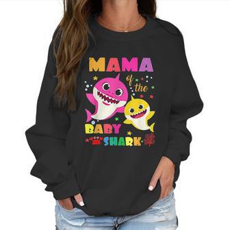 Mama Of The Baby Shark Women Sweatshirt | Favorety