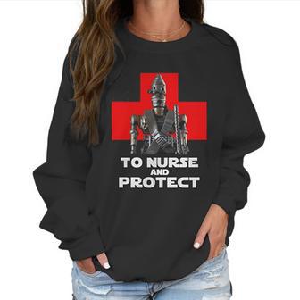 The Mandalorian To Nurse And Protect Women Sweatshirt | Favorety AU