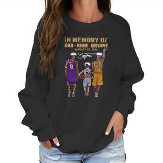 In Memory Of Kobe And Gigi Signature Women Sweatshirt | Favorety UK