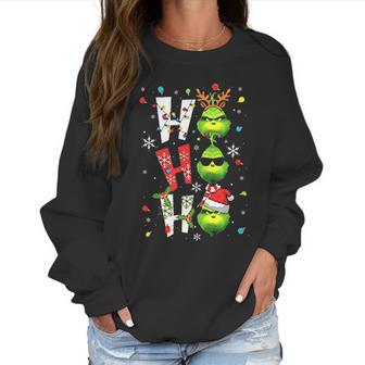 Merry Christmas Santa Grinch Ho Ho Ho Women Sweatshirt | Favorety AU