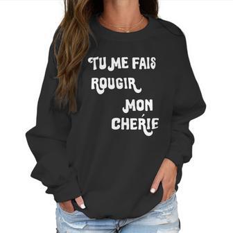 Mindy Kaling Tume Fais Rougir Mom Cherie Women Sweatshirt | Favorety DE