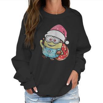 Minion Santa Christmas Women Sweatshirt | Favorety