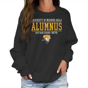 Missouri Rolla Alumnus Women Sweatshirt | Favorety CA