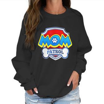 Mom Patrol Shirt Dog Funny Gift Birthday Party Graphic Design Printed Casual Daily Basic Women Sweatshirt | Favorety UK