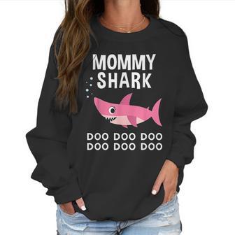 Mommy Shark Doo Doo Mothers Day Mommy Shark Women Sweatshirt | Favorety UK