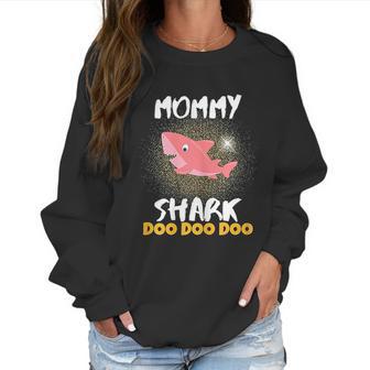 Mommy Shark Mothers Day Gift For Wife Birthday Christmas Women Sweatshirt | Favorety UK