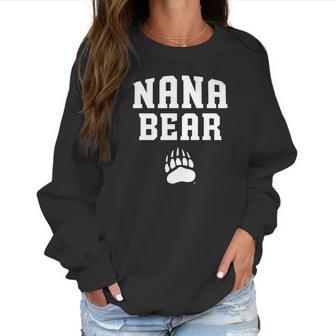 Montana Grizzlies Nana Bear Apparel Women Sweatshirt | Favorety CA