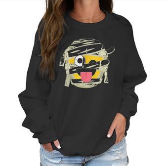 Mummy Emoji Wink Out Tongue Halloween Costume Women Sweatshirt | Favorety UK