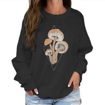 Mushrooms Picking | Shroom Mycology Fungi Foraging Women Sweatshirt | Favorety AU