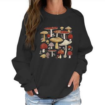 Mycology Shrooms Mushroom Women Sweatshirt | Favorety CA